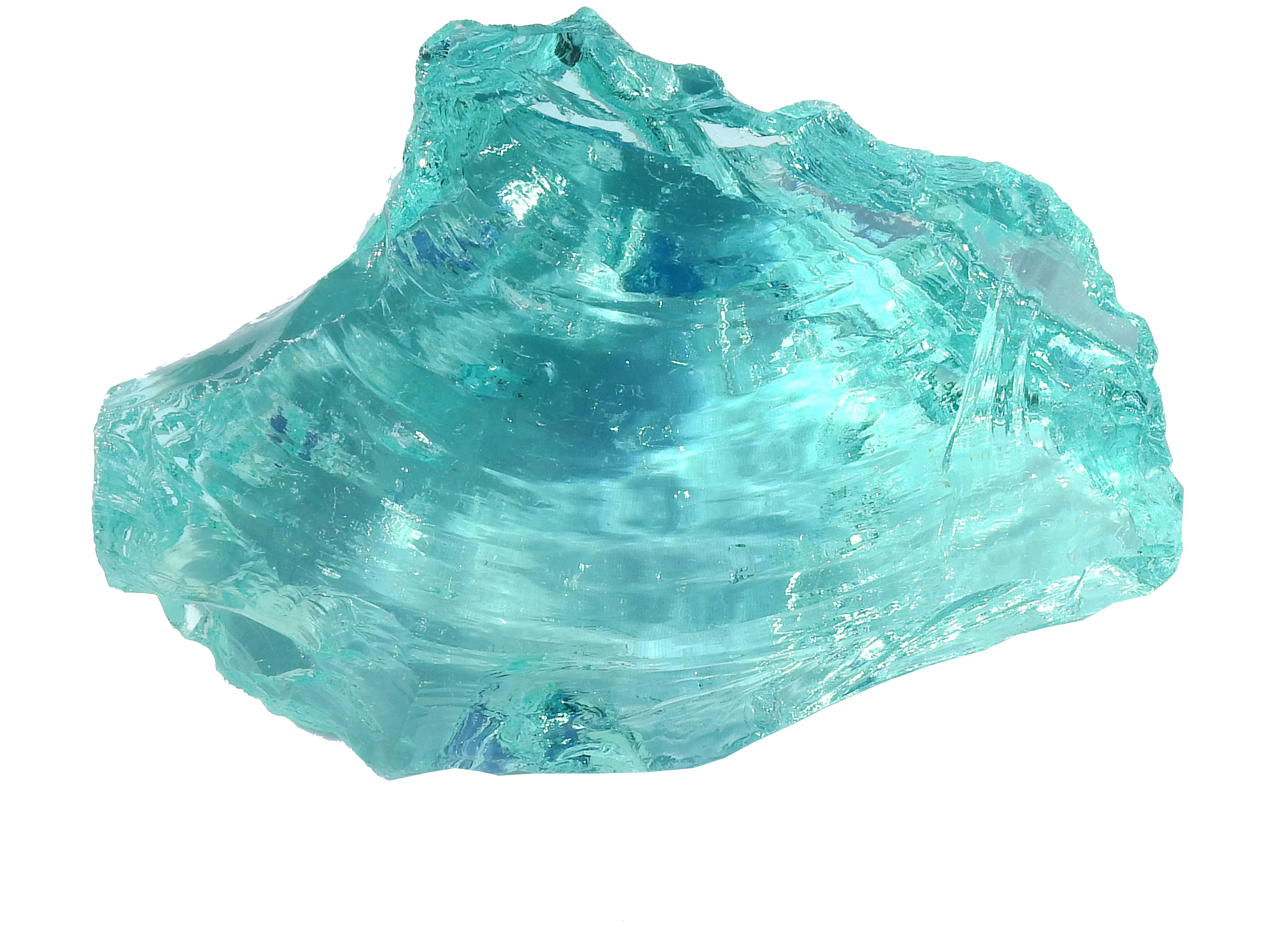 Hiland Landscape Recycled Glass - 50-100mm Aqua