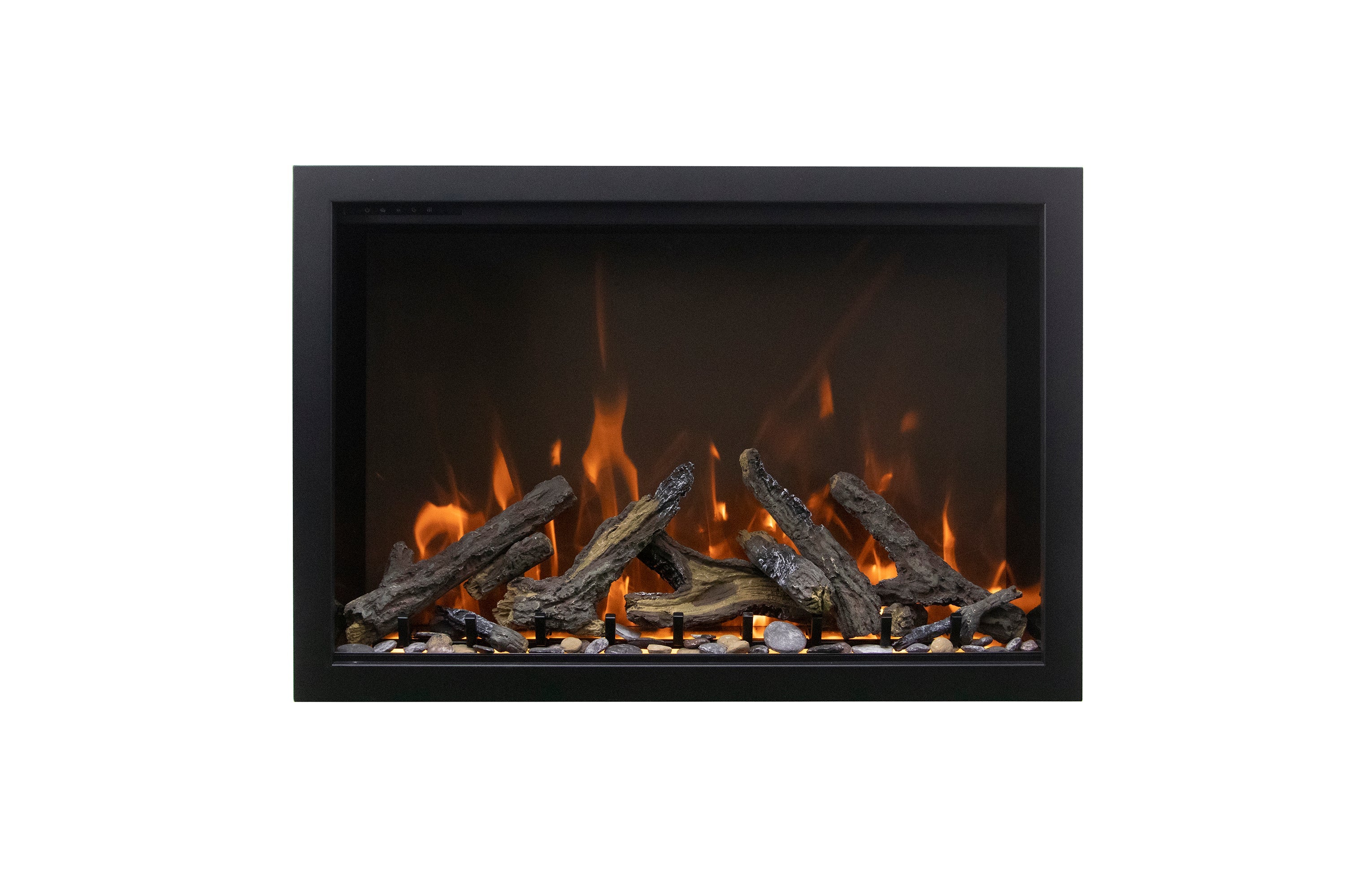 Amantii 33"/38"/44" TRD Traditional Bespoke Indoor/Outdoor Electric Insert Fireplace -TRD-38-BESPOKE- 38"