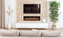 Amantii 74" Symmetry Bespoke Extra Tall Electric Fireplace -SYM-74-XT-BESPOKE- Lifestyle Living Room