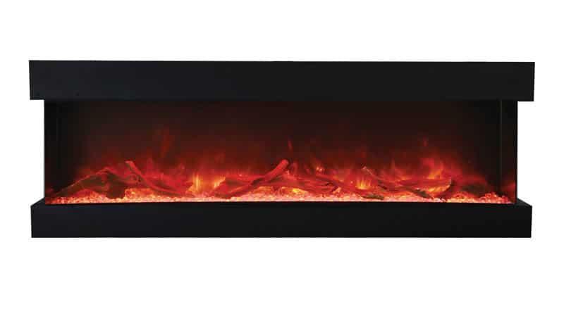 Amantii Tru-View XL Deep 50" Built-In Three Sided Electric Fireplace -50-TRU-VIEW-XL-DEEP- Main View