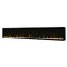 Dimplex 100" IgniteXL Linear Electric Fireplace - X-XLF100 - Left View With White Reflected Light