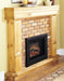 Dimplex 23" Log Set Standard Electric Fireplace Insert -X-DFI2309- Brick Fireplace