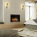 Dimplex 33" Multi-Fire XHDTM Firebox with Logs -500001756- Bedroom