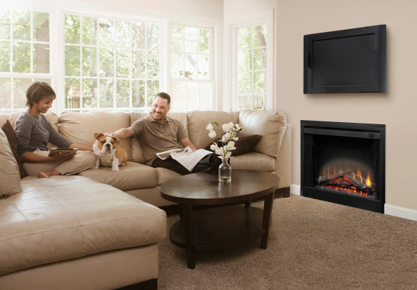 Dimplex 33" Slim Line Built-In Electric Firebox -X-BFSL33- Living Room