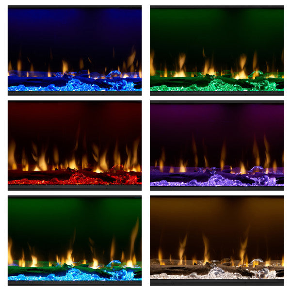 Dimplex IgniteXL Bold 74" Linear Electric Fireplace - X-XLF7417-XD - Multiple Color Flames