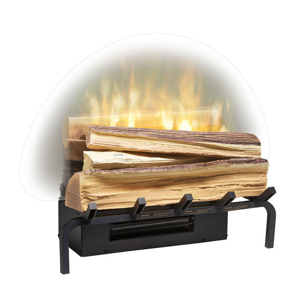 Dimplex Revillusion® 20" Plug-In Fresh Cut Log Set - Includes Ash Mat -X-RLG20FC- Right View