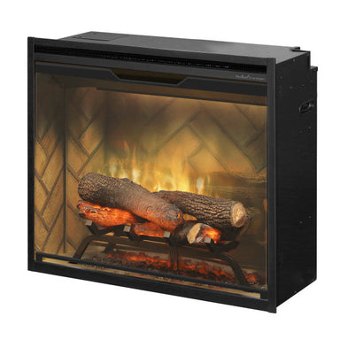 Dimplex Revillusion® 24" Built-In Firebox Herringbone -X-RBF24DLX- Main View