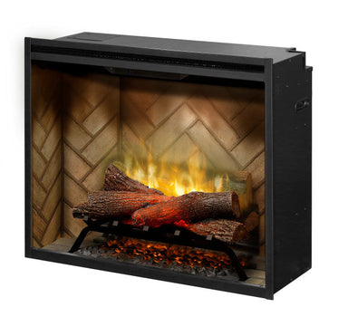 Dimplex Revillusion® 30" Built-In Firebox Herringbone -X-RBF30- Main View