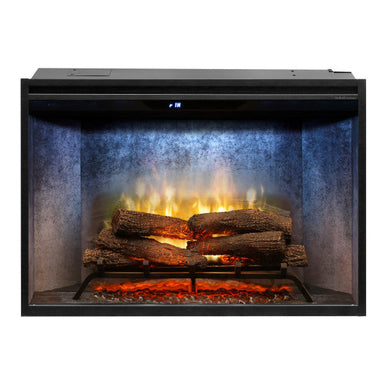 Dimplex Revillusion® 36" Built-In Firebox, Weathered Concrete -X-RBF36WC- Main View