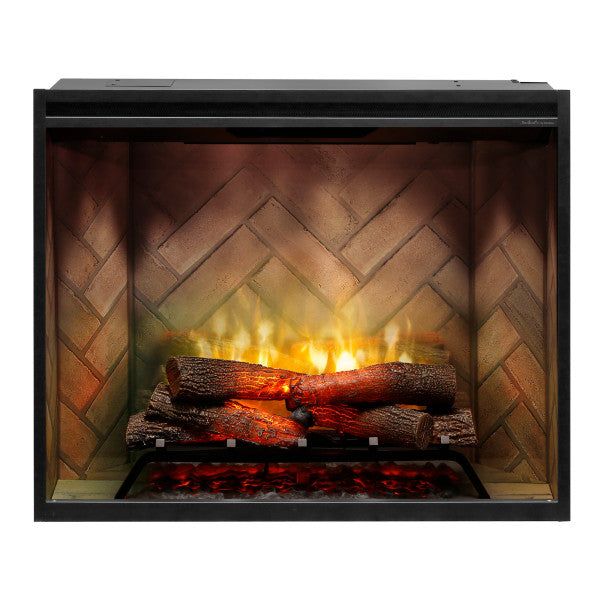 Dimplex Revillusion® 36" Portrait Built-In Firebox Herringbone -X-RBF36P- Main View