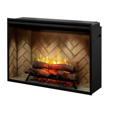 Dimplex Revillusion® 42" Built-In Firebox Herringbone -500002410- Main View