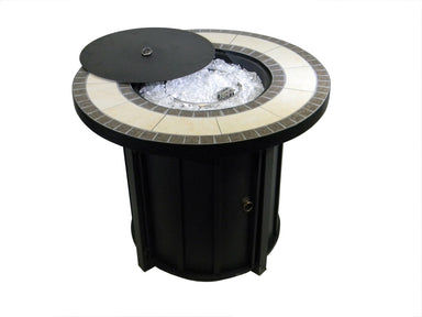 Hiland Round Tile Top Fire Pit- AFP-TTR- Main View