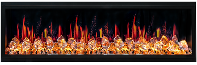 LitedeerLatitude65UltraSlimBuilt-inElectricFireplace_AcrylicCrushedIceRocks-ZEF65XC-Flames