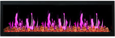 LitedeerLatitude65UltraSlimBuilt-inElectricFireplace_ReflectiveFireGlass_LusterCopper_-ZEF65XA-Violet Flames