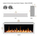 Litedeer Latitude II 48 Seamless Push-in Electric Fireplace_Acrylic Crushed Ice Rocks_-ZEF48XC-Dimensions