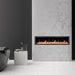 Litedeer Latitude II 78 Seamless Push-in Electric Fireplace_Acrylic Crushed Ice Rocks-ZEF78VC-3-Wall Mounted