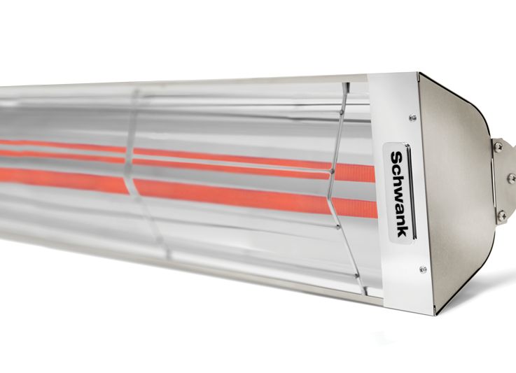 Schwank 39" ElectricSchwank Dual Element 4000W/208 Infrared Electric Patio Heater- Detail View