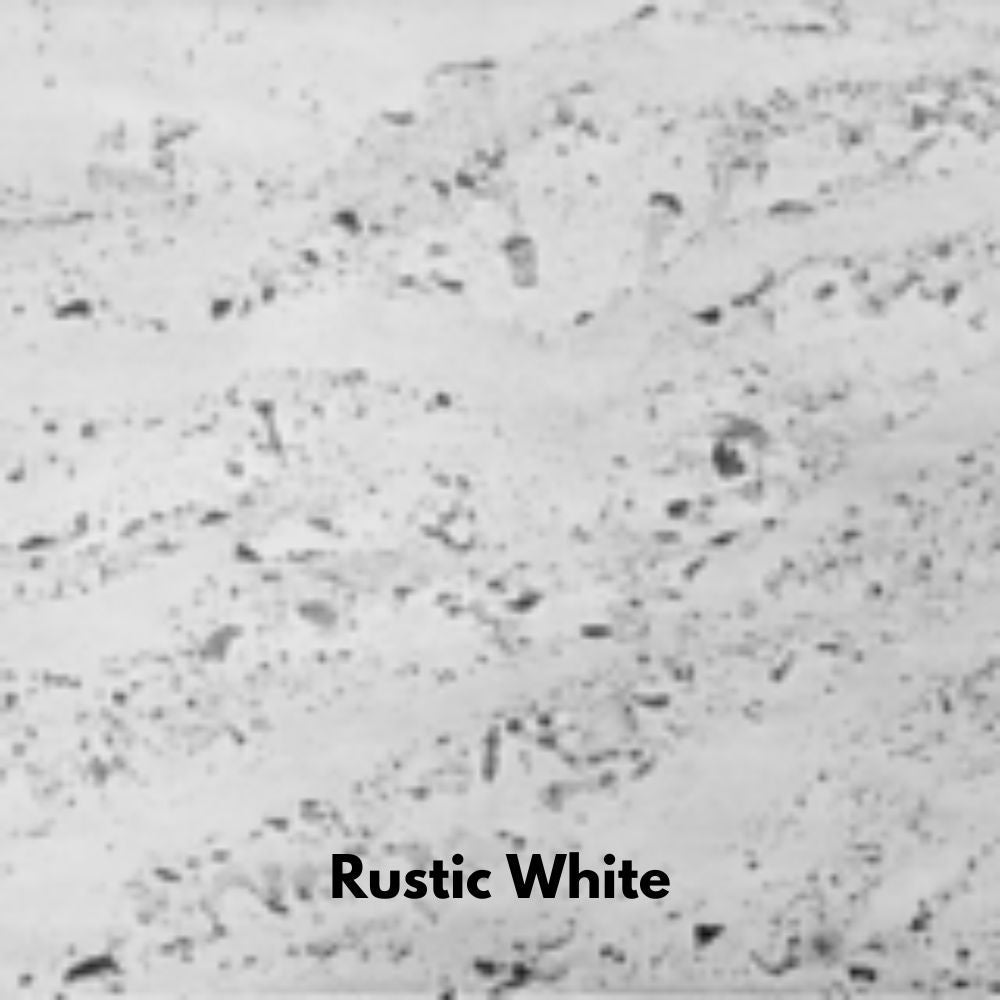 The Outdoor Plus 60" Narrow Ledge Round Cazo Fire Pit -GFRC Concrete - Rustic White Color