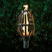 The Outdoor Plus Urn Torch with TOP Base -Stainless Steel- Main View