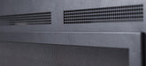 Touchstone - The Sideline Steel Mesh Screen Non Reflective 50" Recessed Electric Fireplace -80013- Detail Shot