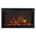 Remii by Amantii 26" Classic Extra Slim Built In Electric Fireplace with Black Steel Surround-CLASSIC-SLIM-26- Main View
